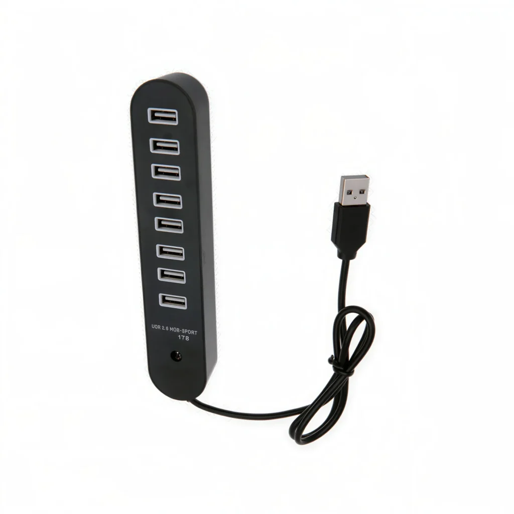 8 Port USB Hub Support 1TB