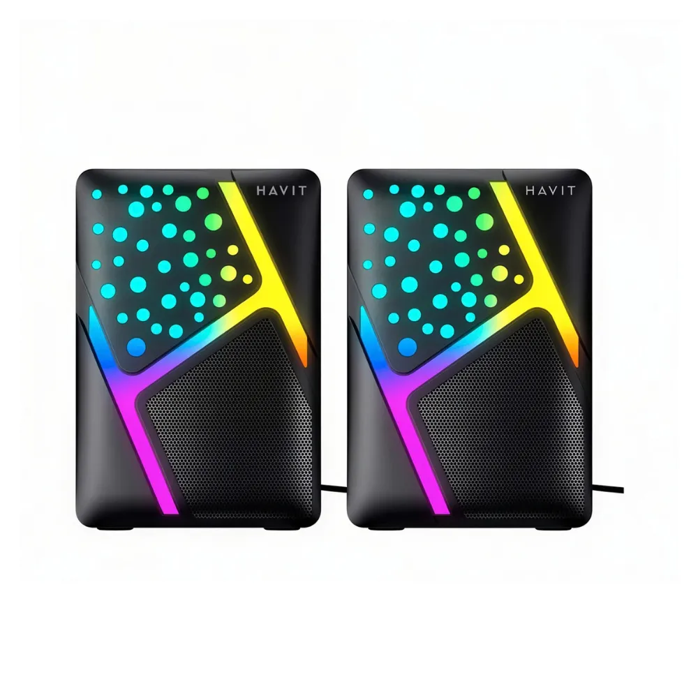 Havit SK763 2.0 RGB Gaming USB Speaker