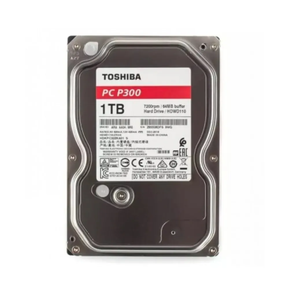 Toshiba P300 1TB Desktop Internal Hard Drive